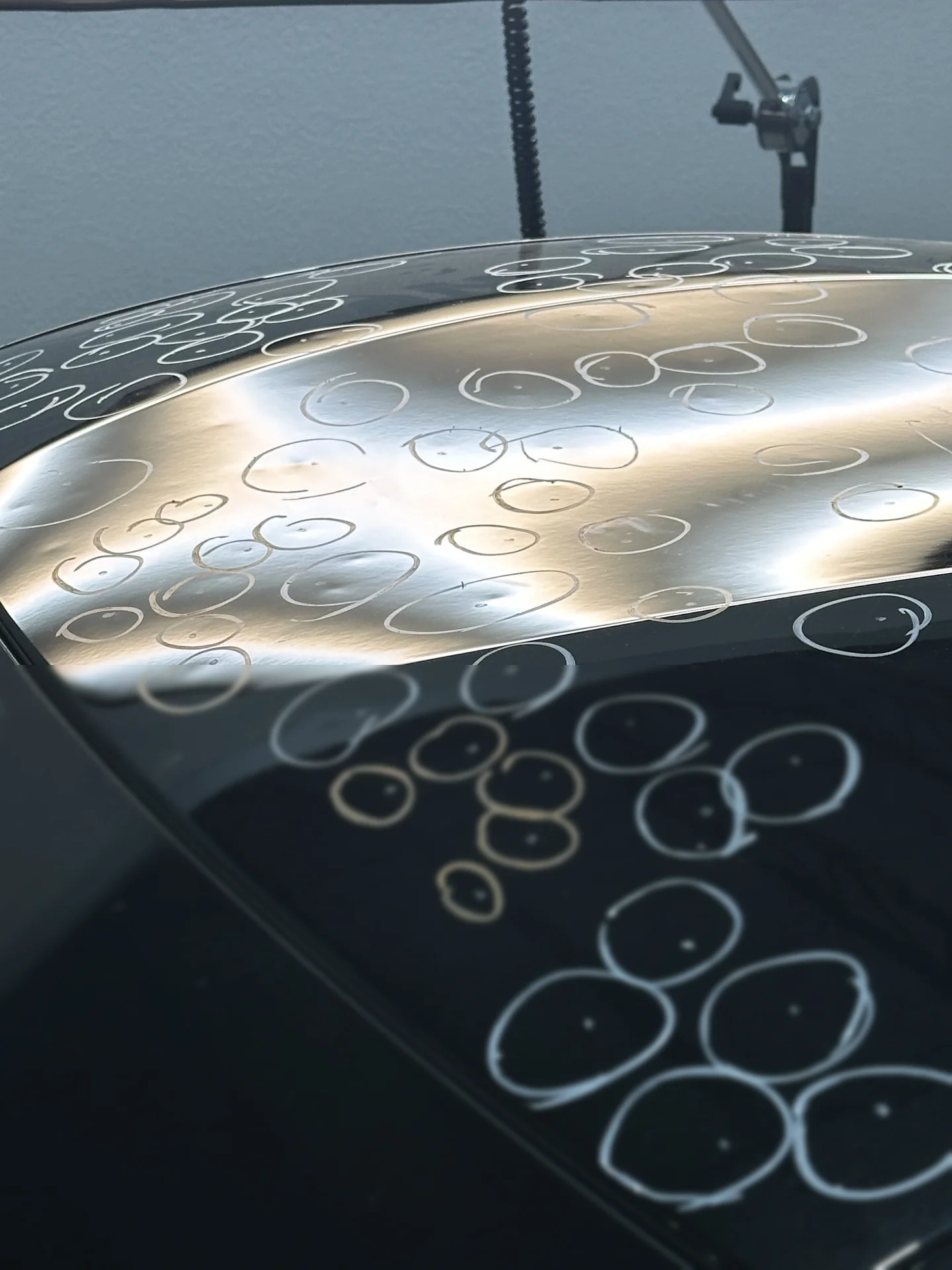 pdr dent mapping honeycomb light extensive